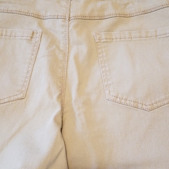 Women's Jeggings - Tan Sculpted Ankle, Stretch - Picture 5 of 8